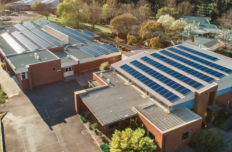 Just under 100 kW... St Paul's 99.8 kW Solar System Eligible For STC